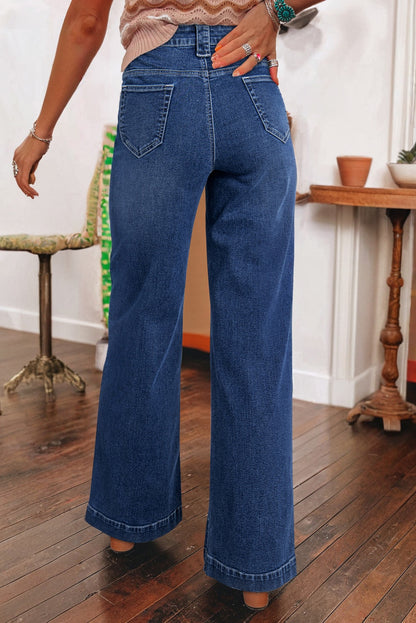 The Charleston Coastal Wide-Leg Jeans