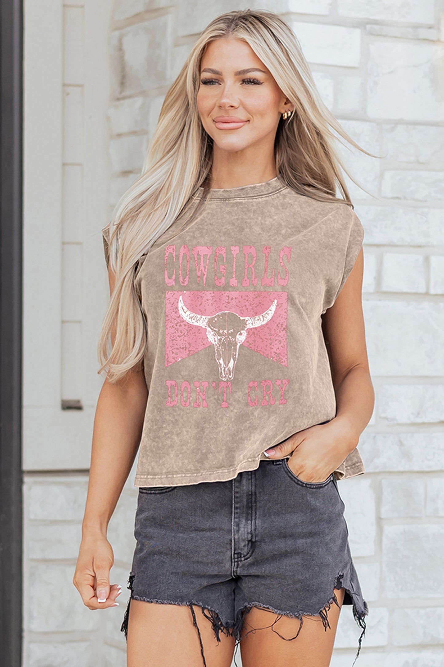 The Dixie Dust Western Graphic Tank