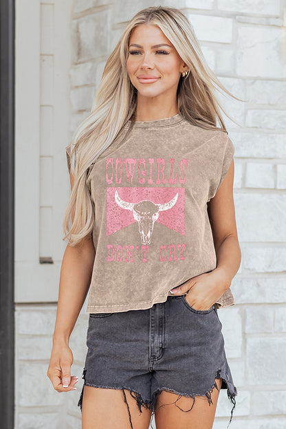 The Dixie Dust Western Graphic Tank