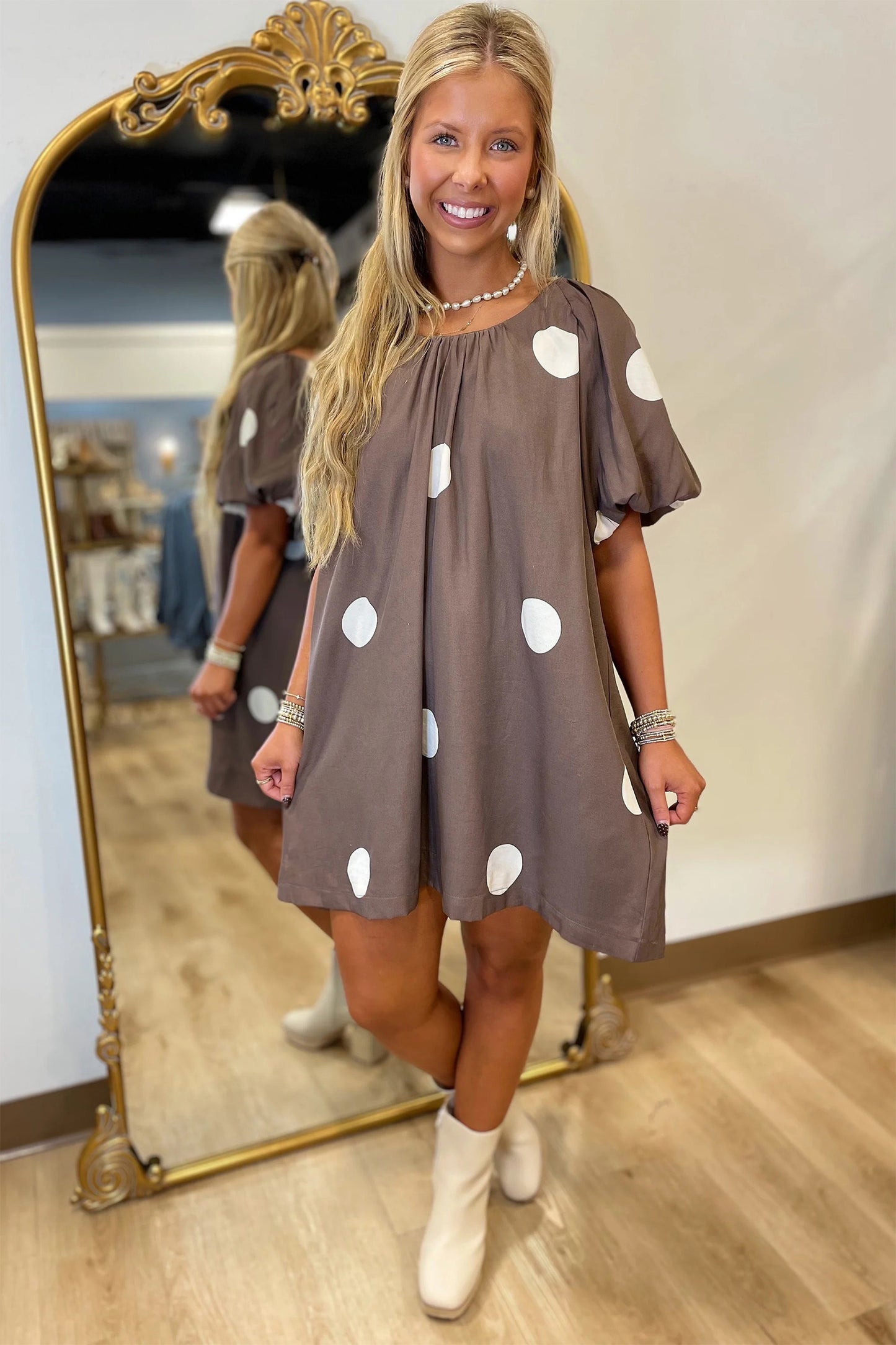 The Magnolia Dottie Knot-Back Mini