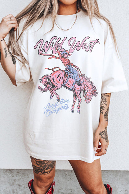 The Gilded Gulch Graphic Tunic
