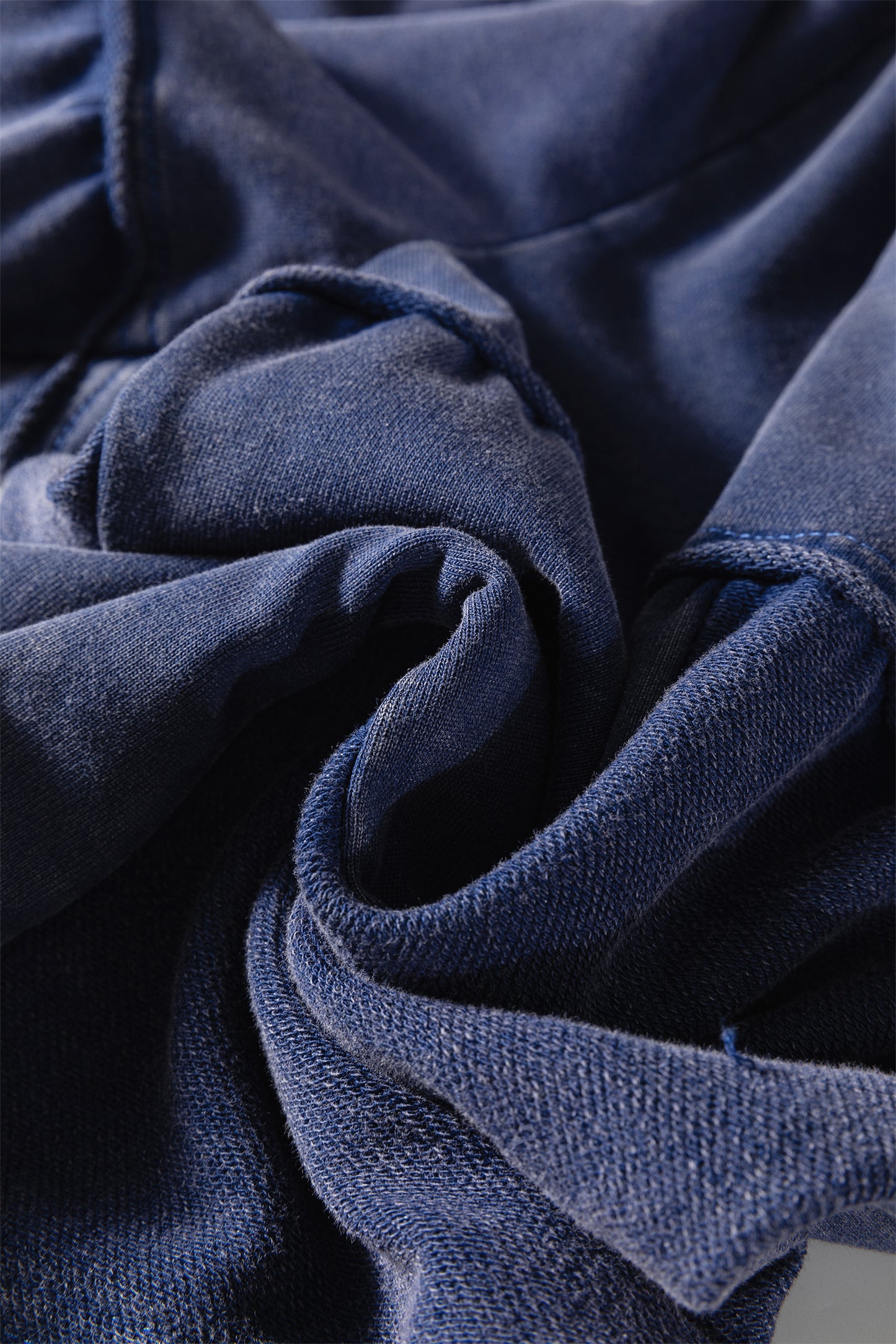 Ashleigh Blue Careys Mineral Wash Tiered Wide Leg Patchwork Drawstring Pants