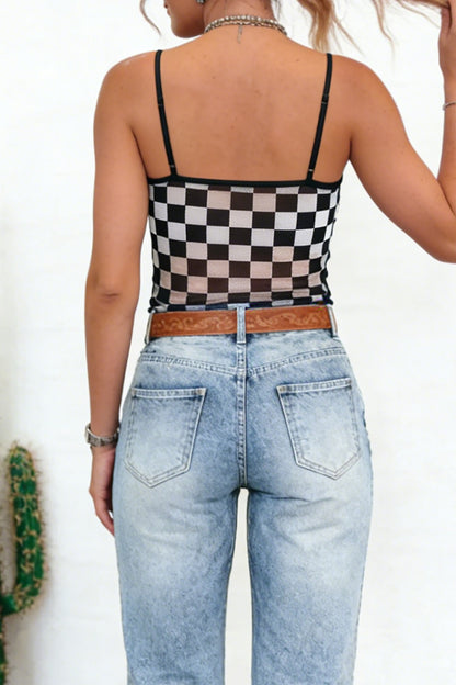 The Midtown Moto Mesh Tank