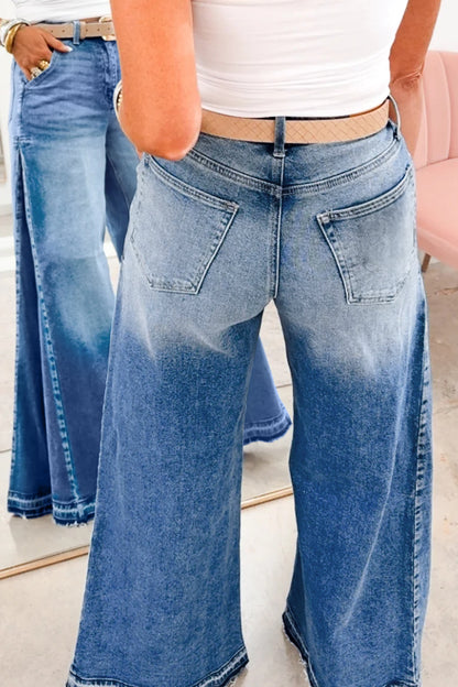 Indigo Drift Flare Jeans