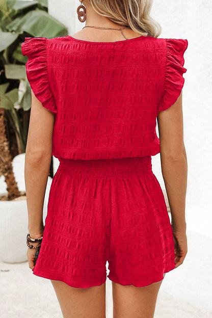 Evergreen Smocked Set