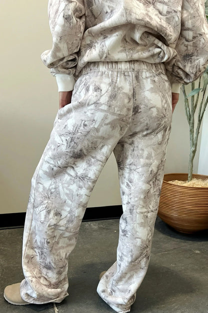 Light Grey Light Woodland Camo Classic Hoodie and Sweatpants Set