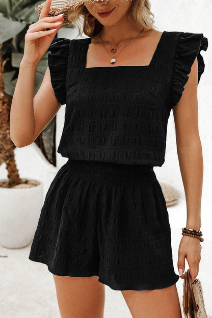 Evergreen Smocked Set