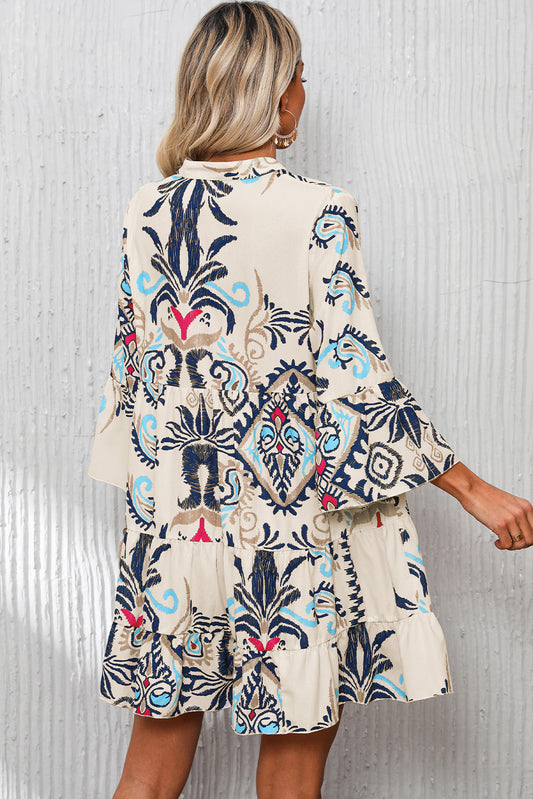 The Savannah Ivory Mini Dress